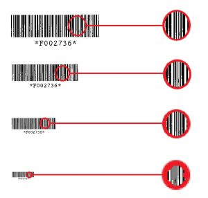 Barcode size and image resolution - bardecode.com