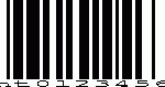 Code 128 barcode specification
